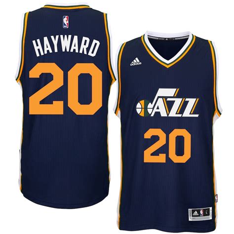 adidas Gordon Hayward Utah Jazz Women's Navy Road Replica 